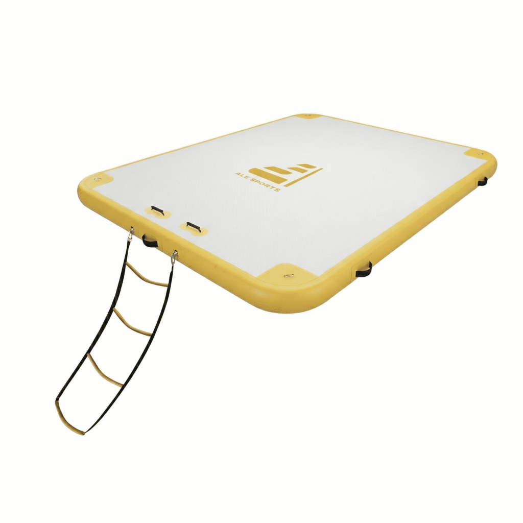 ALS Floating Dock with Rope Ladder