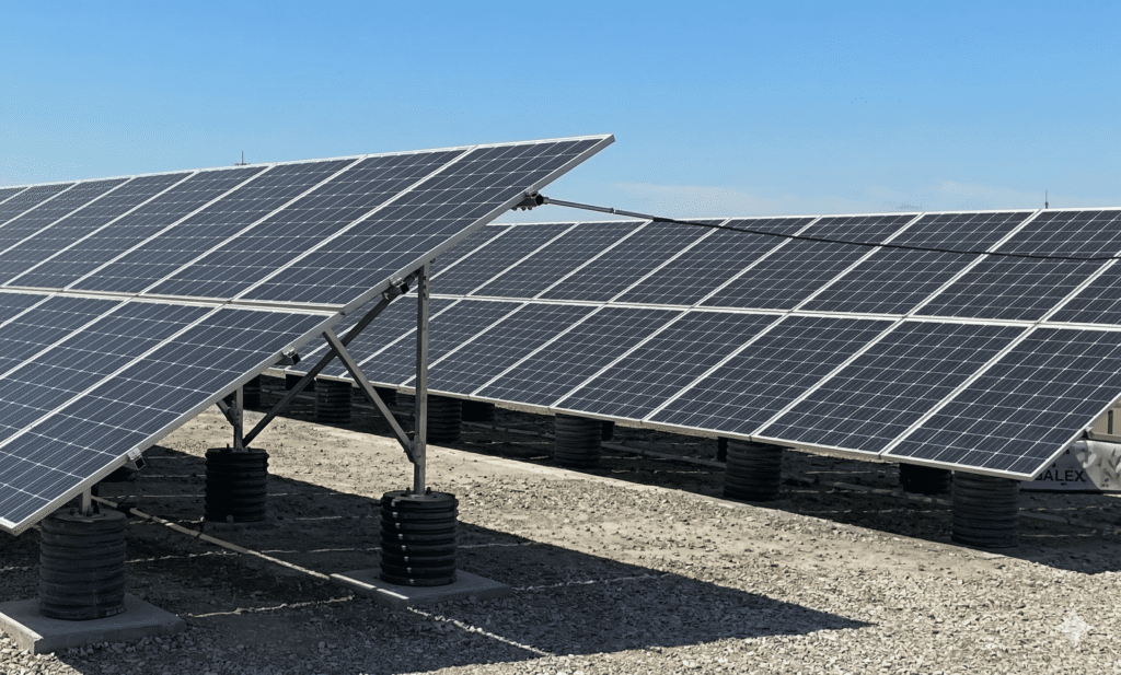 Solar-Powered Sustainable Facility