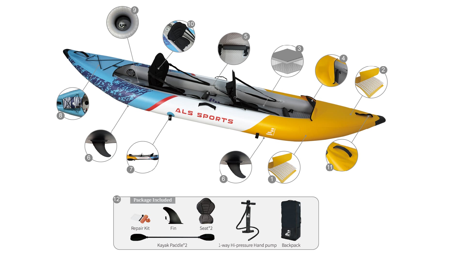 Construction-for-Aurora-Inflatable-Kayak-in-details