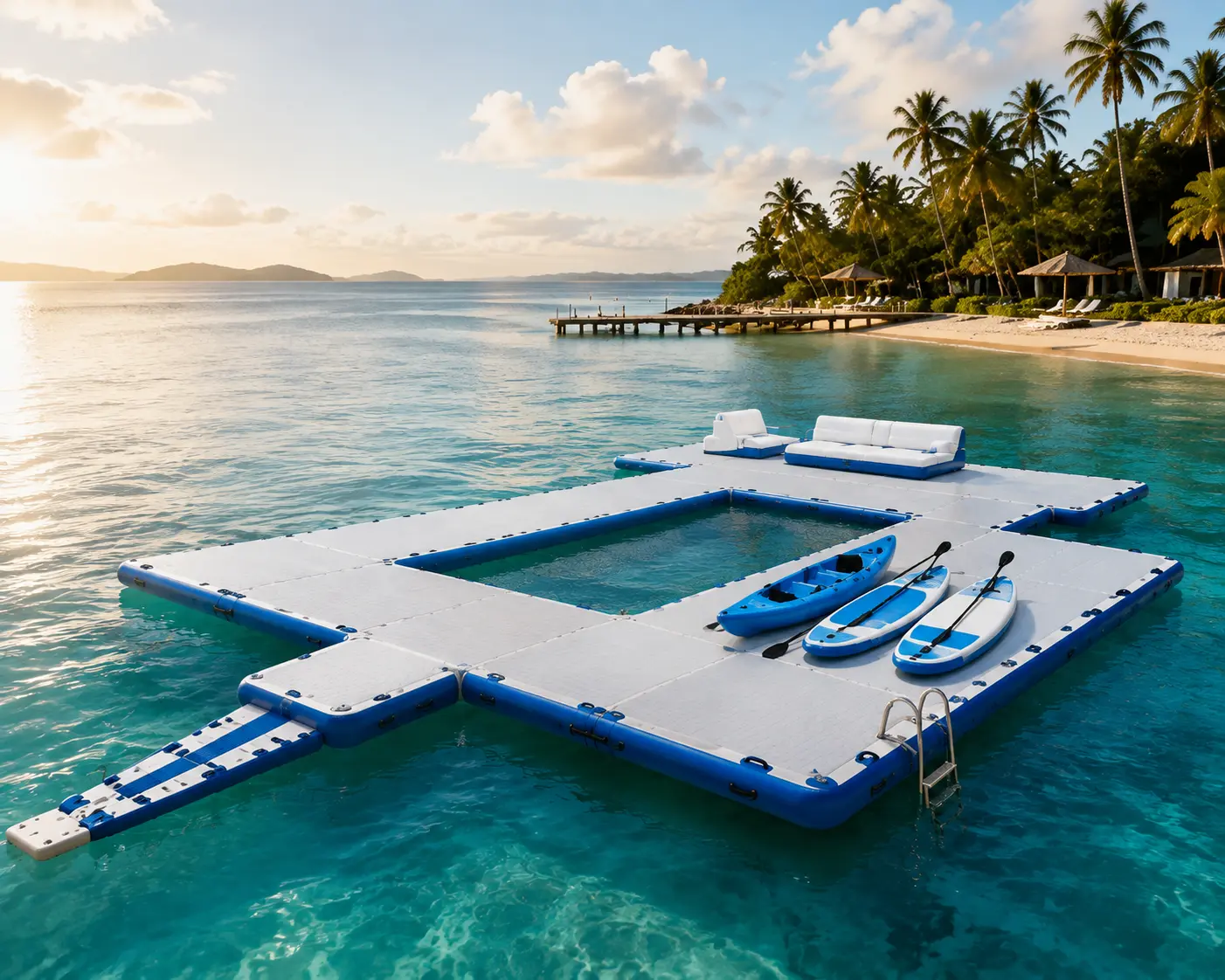 Custom Inflatable Floating Dock Project Brief Guide